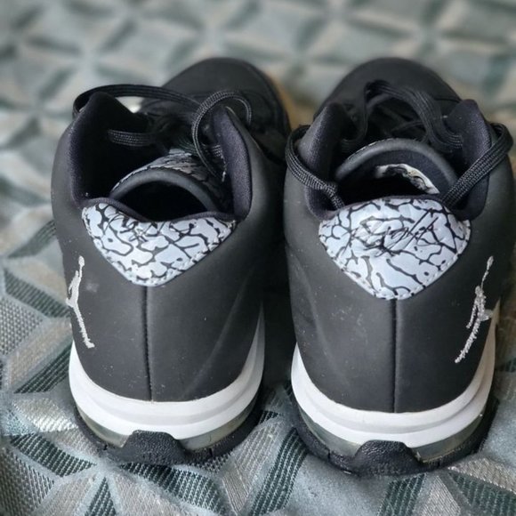 Nike Jordan Flight Origal 3B GS Size 5.5 Youth Black/Metalic/Silver 820246-020 - Picture 4 of 6